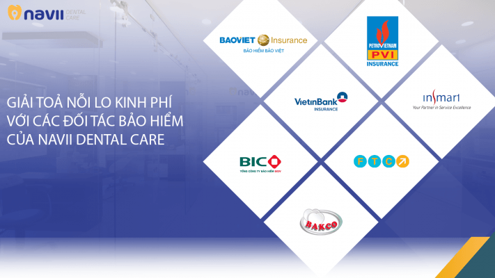 Các đơn vị bảo hiểm là đối tác của DDS Dental